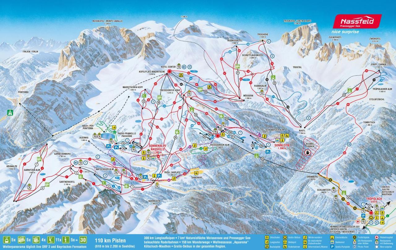 Das Bergerleben Sonnenalpe Nassfeld Eksteriør bilde